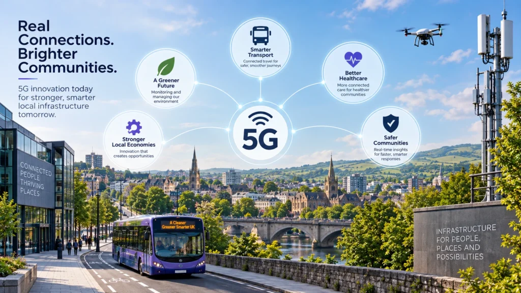 5g connections for brighter communities