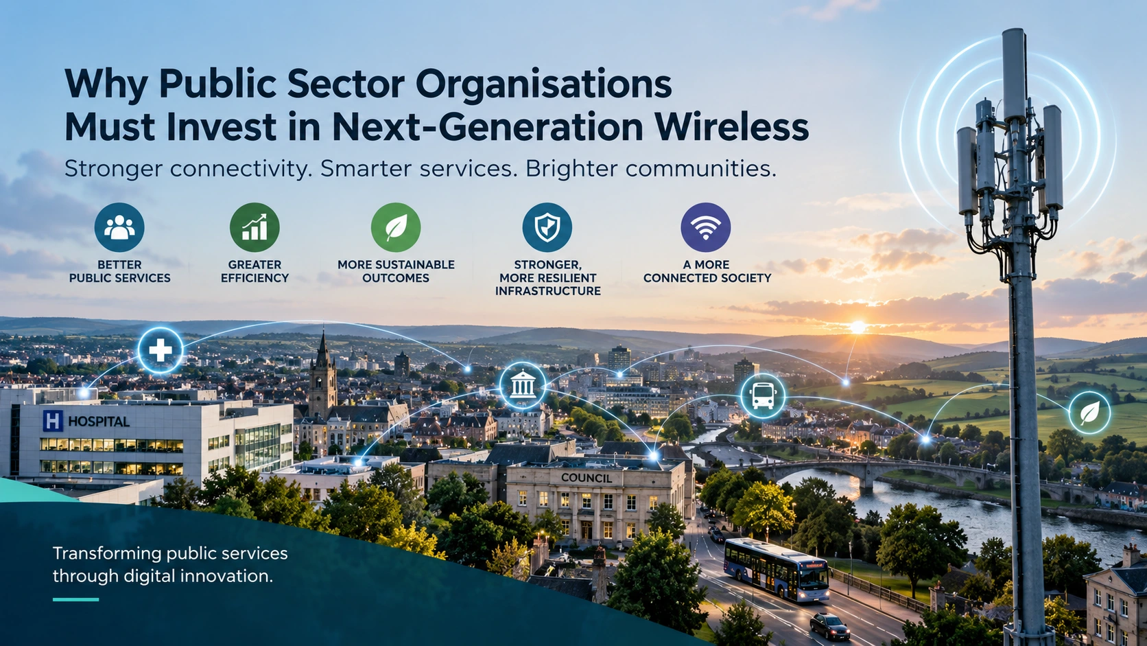 Read more about the article Why Public Sector Organisations Must Invest in Next-Generation Wireless